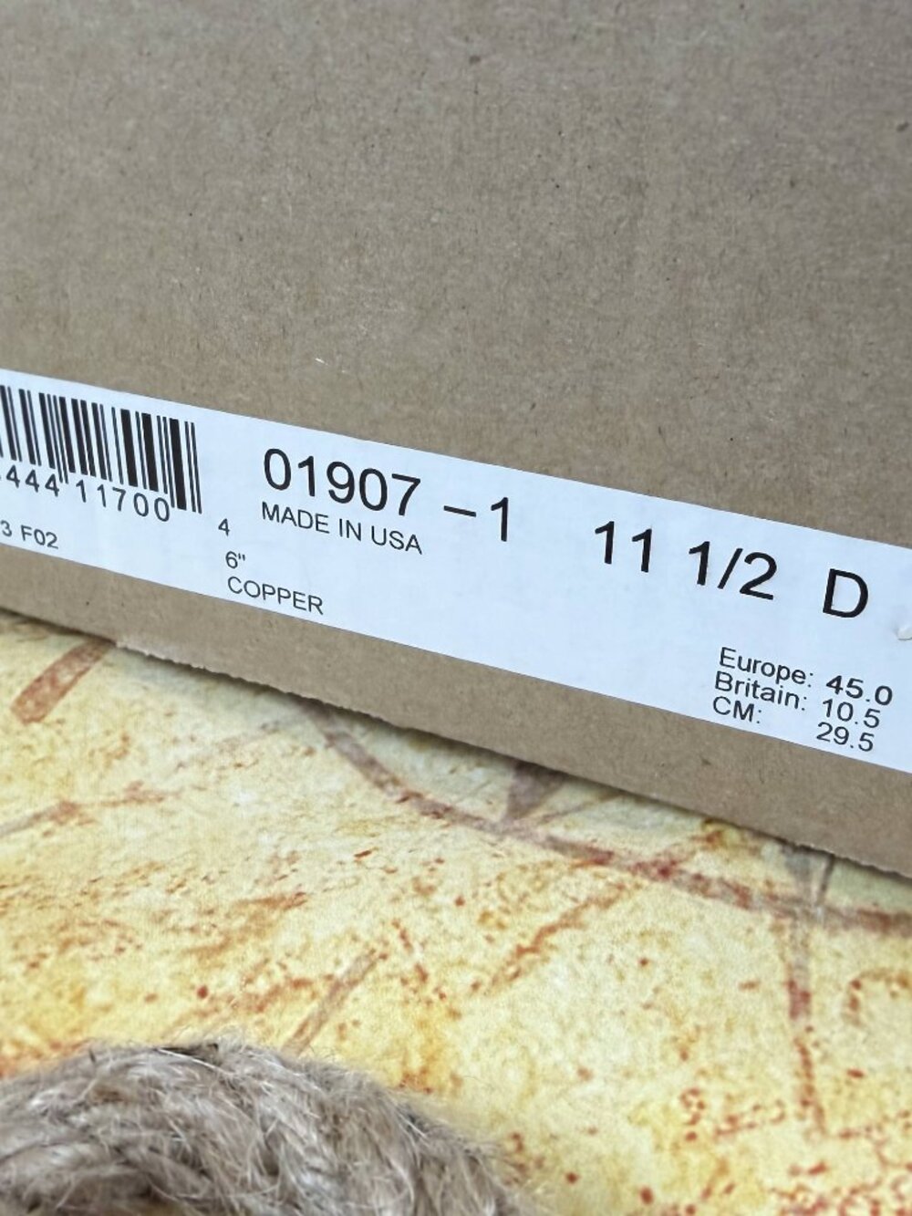 Red Wing Heritage 1907 Classic Moc Boots | Copper Rough & Tough | Men's 11.5 D - Picture 4 of 16